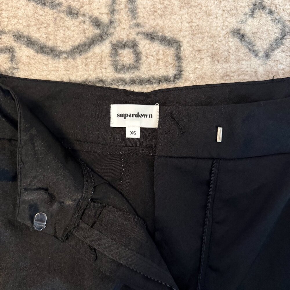 Superdown Seleste Drawstring Jogger Pant - Black … - image 5